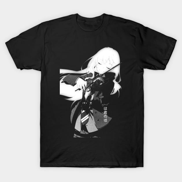 while the violin is playing T-Shirt by stingi